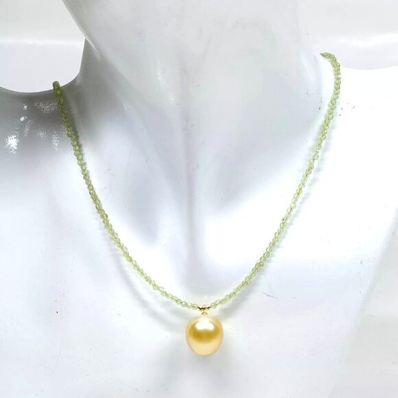 Jewelry Pendant Necklace Pearl Yellow Gold 1319048